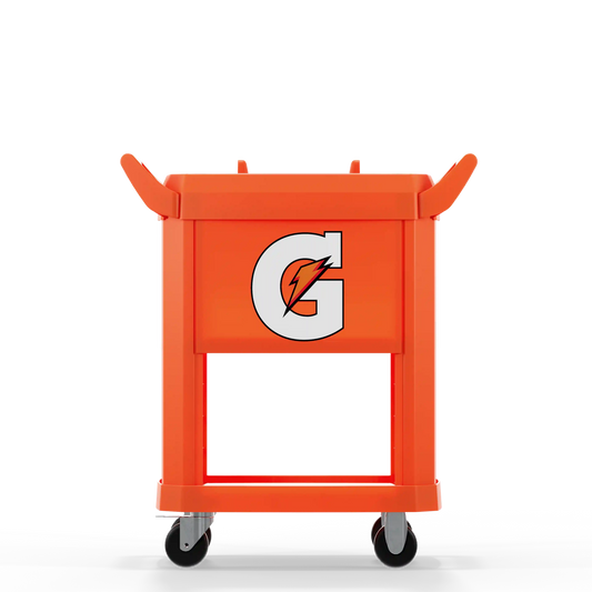 Gatorade Cooler Cart Orange Single Cooler