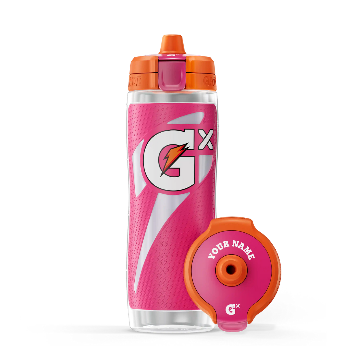 Gx Water Bottle Neon Yellow Bottle