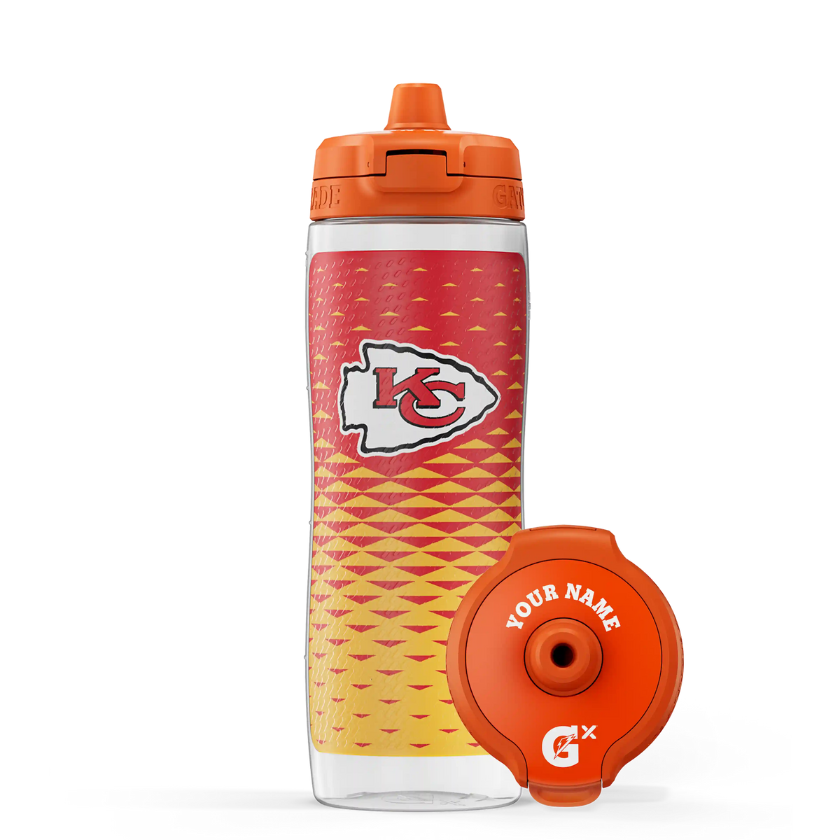 NFL Gx Water Bottle Kansas City Chiefs Bottle