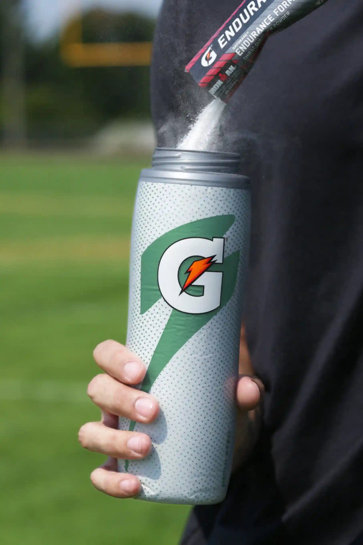 Insulated Squeeze Water Bottle Silver Bottle