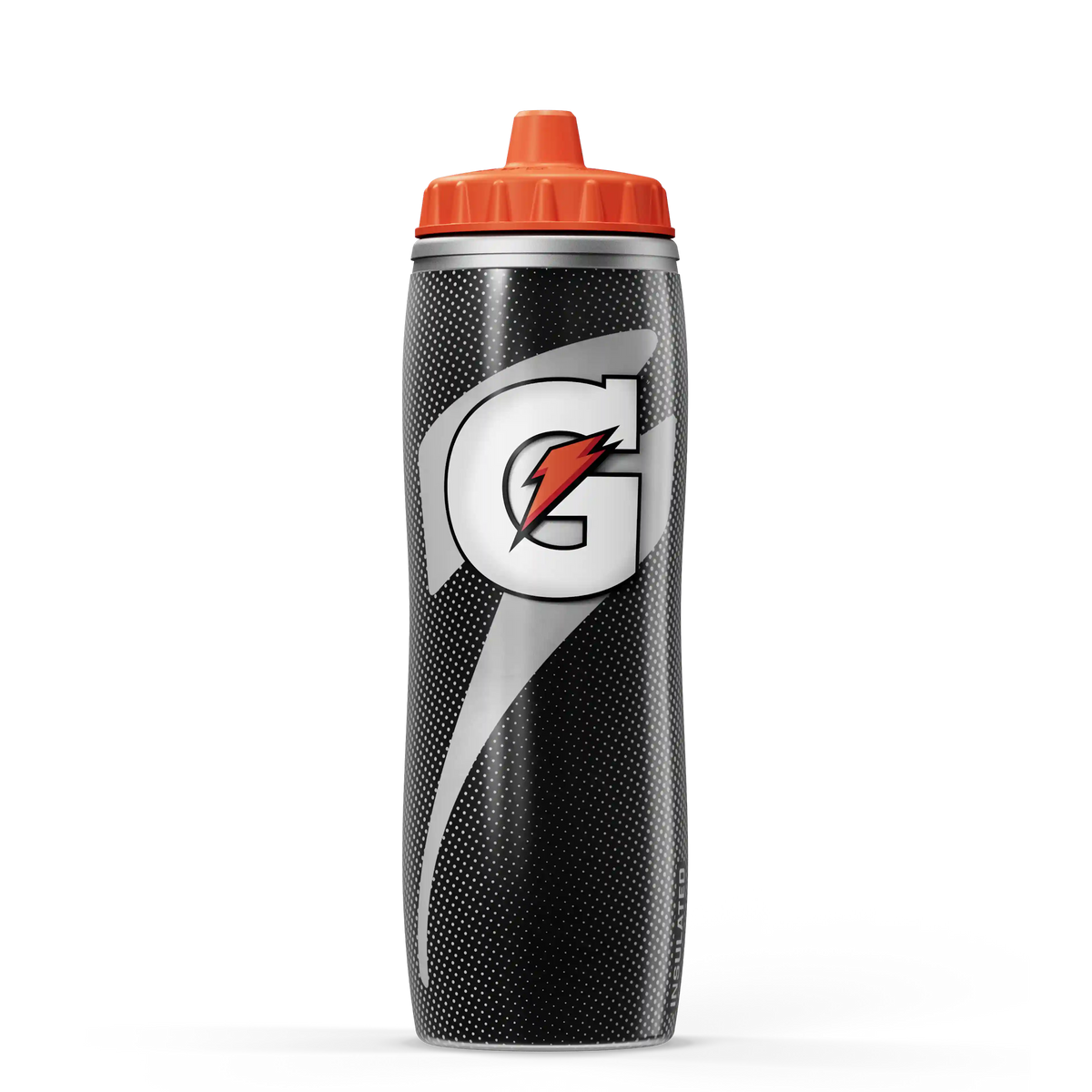 Insulated Squeeze Water Bottle Black Bottle