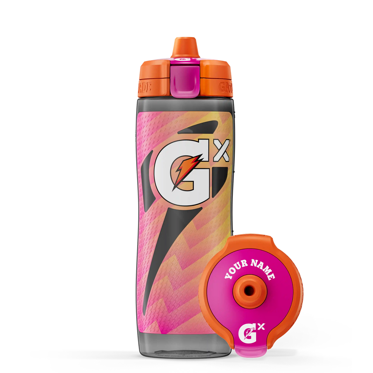 Gx Patterned Water Bottle - Shadow Green Bottle