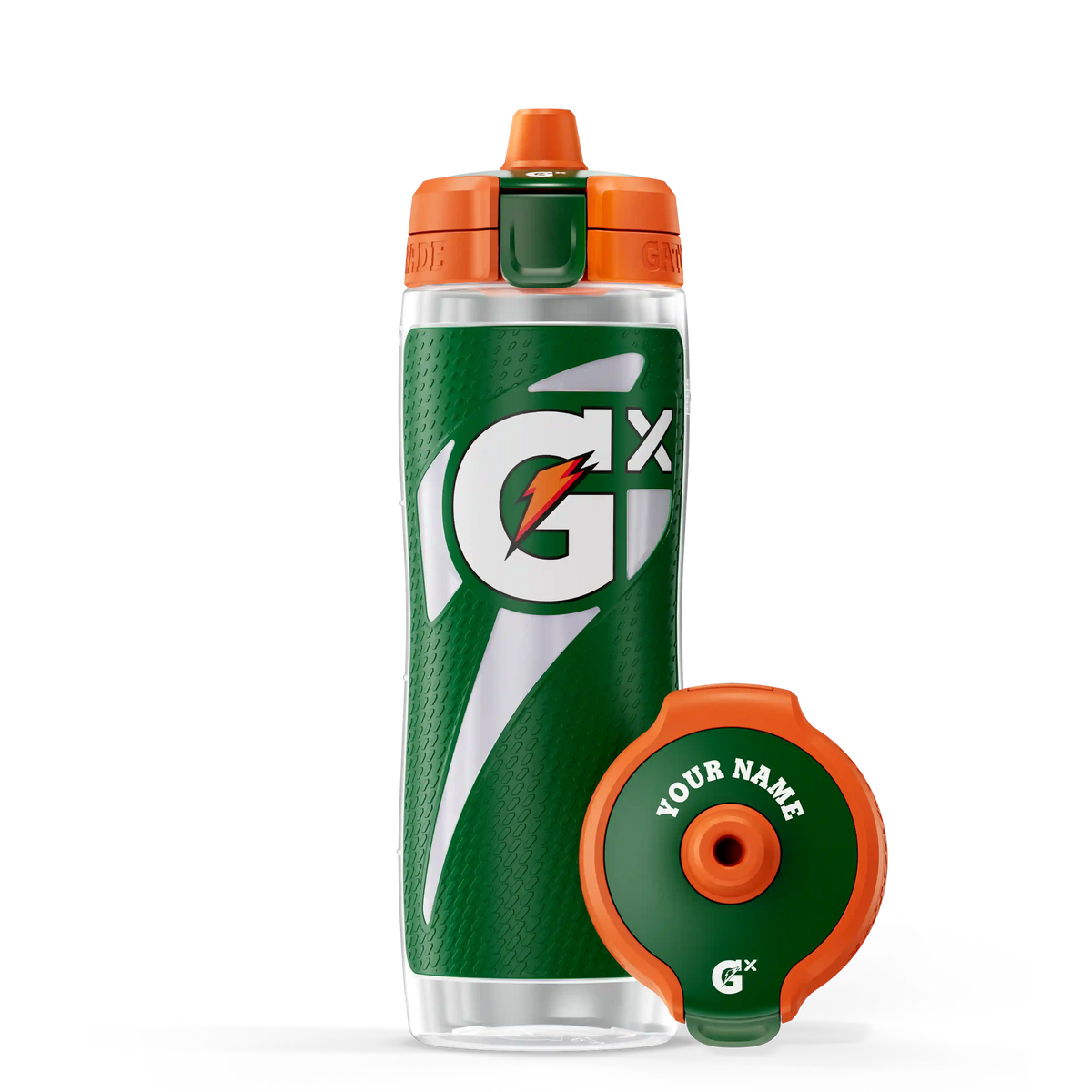 Gx Water Bottle Neon Yellow Bottle
