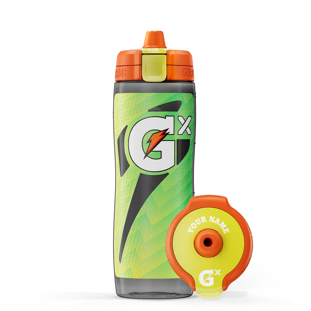 Gx Patterned Water Bottle - Shadow Green Bottle