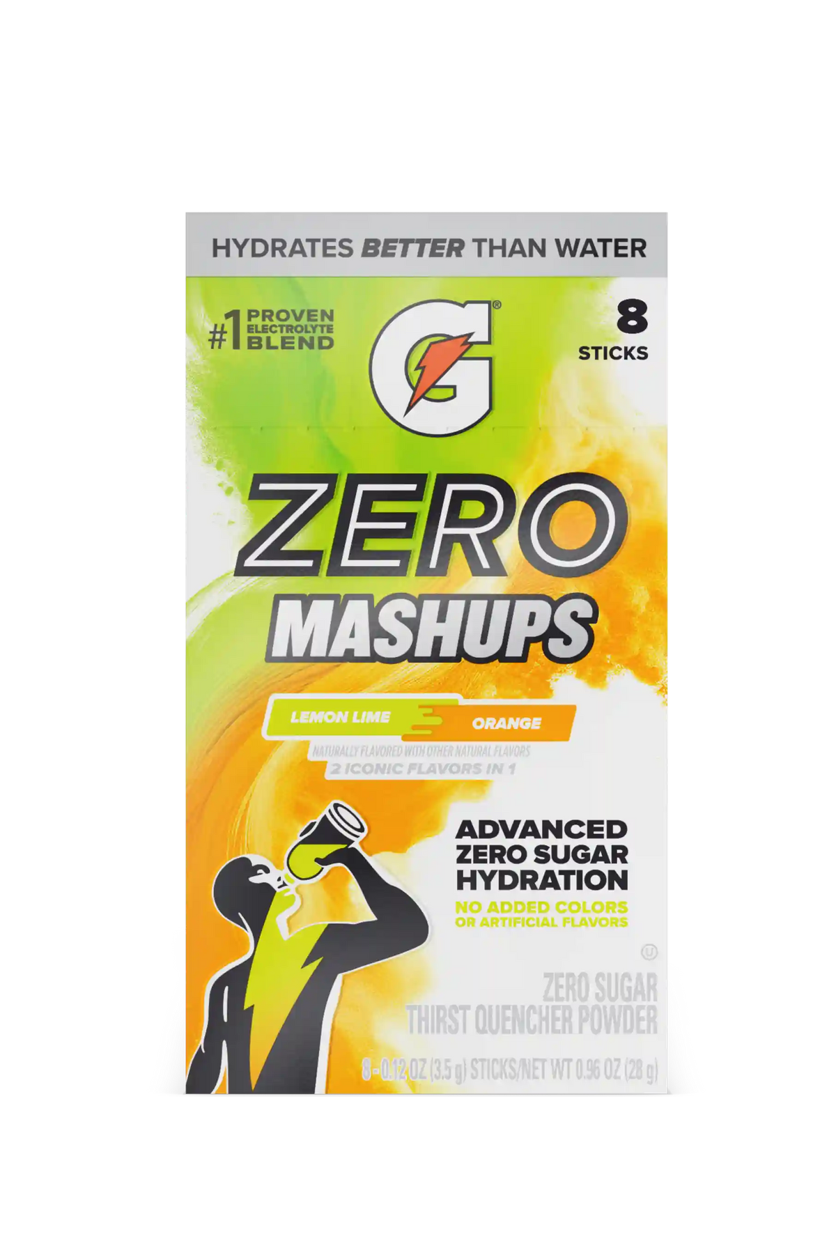 Gatorade Zero Mashups Lemon Lime/Orange Single Serve
